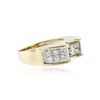 Image 2 : 18KT Yellow Gold 0.45 ctw Diamond Ring