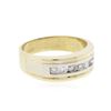 Image 2 : 14KT Yellow Gold 0.50 ctw Diamond Ring
