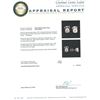 Image 3 : 14KT White Gold 1.61 ctw Diamond Stud Earrings
