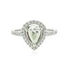 Image 1 : 18KT White Gold 1.06 ctw Diamond Ring