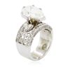 Image 3 : 18KT White Gold 5.86 ctw Diamond Ring
