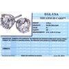Image 4 : 14KT White Gold 4.33 ctw Diamond Stud Earrings