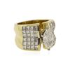 Image 2 : 18KT Yellow Gold 4.83 ctw Diamond Ring