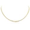 Image 1 : 18KT Yellow Gold 4.51 ctw Diamond Necklace
