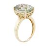 Image 3 : 14KT Yellow Gold 8.76 ctw Amethyst Ring