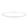 Image 1 : 14KT White Gold 0.74 ctw Diamond Bangle Bracelet