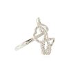 Image 2 : 18KT White Gold 0.57 ctw Diamond Ring