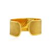 Image 2 : 18KT Two-Tone Gold 0.33 ctw Diamond Cuff Bracelet