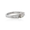 Image 2 : 18KT White Gold 1.85 ctw Diamond Ring