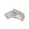 Image 2 : 14KT White Gold 0.50 ctw Diamond Ring