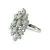 Image 2 : 14KT White Gold 5.48 ctw Diamond Ring