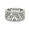 Image 1 : 14KT White Gold 2.77 ctw Diamond Ring