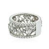 Image 2 : 14KT White Gold 2.77 ctw Diamond Ring