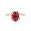 Image 1 : 14KT Yellow Gold 2.26 ctw Ruby and Diamond Ring