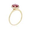 Image 3 : 14KT Yellow Gold 2.26 ctw Ruby and Diamond Ring