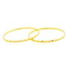 Image 2 : 22KT Yellow Gold Fancy Bangle Bracelet
