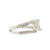 Image 2 : 14KT White Gold 0.72 ctw Diamond Ring