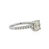 Image 2 : 14KT White Gold 3.09 ctw Diamond Ring