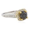 Image 2 : 14KT White Gold 2.11 ctw Diamond Ring