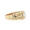 Image 2 : 10KT Yellow Gold 0.33 ctw Diamond Ring