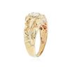 Image 3 : 10KT Yellow Gold 0.33 ctw Diamond Ring