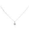 Image 1 : 14KT White Gold 0.35 ctw Diamond Pendant With Chain
