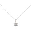 Image 2 : 14KT White Gold 0.35 ctw Diamond Pendant With Chain