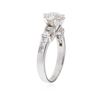 Image 3 : Platinum 2.30 ctw Diamond Ring