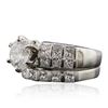 Image 2 : 18KT White Gold 5.20 ctw Diamond Ring
