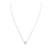 Image 2 : 14KT White Gold 0.40 ctw Diamond Necklace