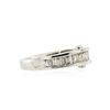 Image 2 : 14KT White Gold 0.79 ctw Diamond Ring
