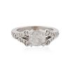Image 1 : 14KT White Gold 1.75 ctw Diamond Ring