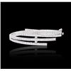 Image 1 : 14KT White Gold 3.66 ctw Diamond Bracelet