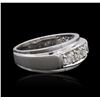 Image 2 : 14KT White Gold 0.47 ctw Diamond Ring