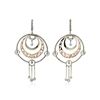 Image 1 : 14KT Two-Tone Gold 2.28 ctw Diamond Earrings