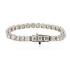 Image 2 : 14KT White Gold 13.77 ctw Diamond Bracelet