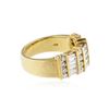 Image 3 : 18KT Yellow Gold 1.39 ctw Diamond Ring
