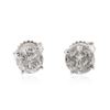 Image 1 : 14KT White Gold 1.83 ctw Diamond Stud Earrings