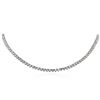 Image 1 : 14KT White Gold 19.68 ctw Diamond Necklace