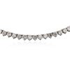 Image 2 : 14KT White Gold 19.68 ctw Diamond Necklace