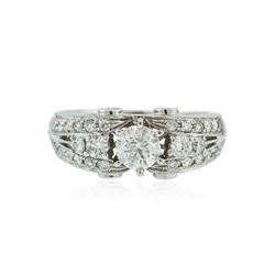 14KT White Gold 1.15 ctw Diamond Ring