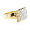 Image 2 : 18KT Yellow Gold 2.48 ctw Diamond Ring