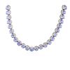 Image 2 : 14KT White Gold 15.08 ctw Diamond Necklace