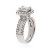 Image 3 : 14KT White Gold 1.97 ctw Diamond Ring