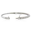 Image 3 : 14KT White Gold 1.63 ctw Diamond Bracelet