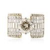 Image 1 : 18KT Yellow Gold 5.61 ctw Diamond Ring