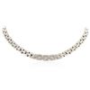 Image 1 : 18KT White Gold 0.72 ctw Diamond Necklace