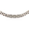 Image 2 : 18KT White Gold 0.72 ctw Diamond Necklace