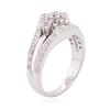 Image 3 : 14KT White Gold 1.00 ctw Diamond Ring
