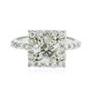 Image 1 : 14KT White Gold 2.43 ctw Diamond Ring